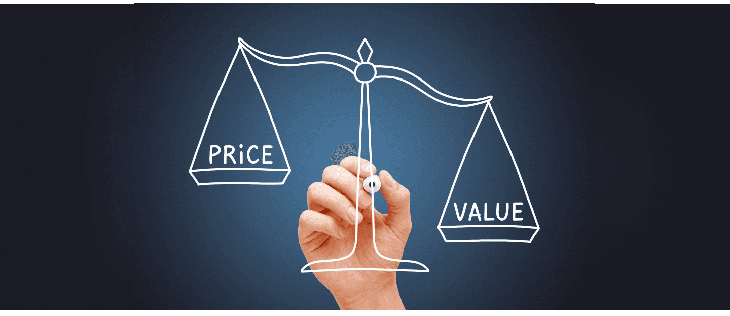 Cost comparison banner